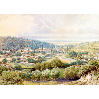 РЕПРОДУКЦИИ НА КАРТИНИ Град Бяла (1910)